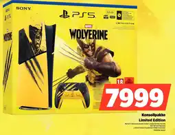 POWER Sony ps5 wolverine limited edition tilbud