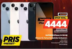 POWER RePOWER iPhone 14 128 GB tilbud