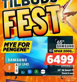 POWER Samsung 65" 4K Smart-TV tilbud