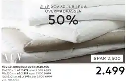 Skeidar Xov 60 jubileum overmadrasser tilbud