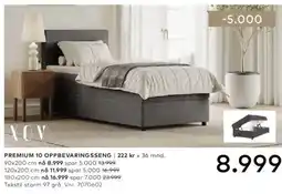 Skeidar XOV Premium 10 oppbevaringsseng tilbud