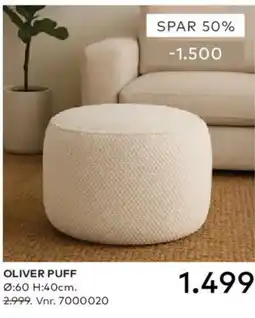 Skeidar Oliver Puff tilbud