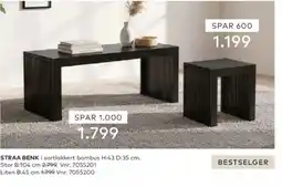 Skeidar Straa benk tilbud