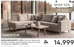 Skeidar Hedda Modulsofa tilbud
