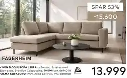 Skeidar Viken Modulsofa tilbud