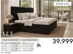 Skeidar Xov lux 3 kontinental tilbud