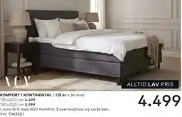 Skeidar XOV Komfort 1 Kontinental tilbud