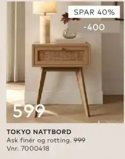 Skeidar Tokyo nattbord tilbud