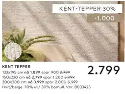 Skeidar Kent tepper tilbud