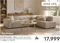 Skeidar Evo modulsøfa tilbud