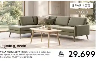 Skeidar Hjellegjerde Villa Modulsofa tilbud