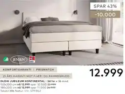 Skeidar Jensen Glow Jubileum Kontinental tilbud