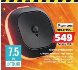 POWER TomTom trafikkassistent tilbud
