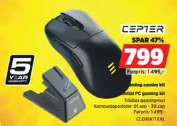 POWER Gaming combo kit tilbud