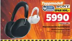 POWER Sony Støyreduserende hodetelefoner tilbud