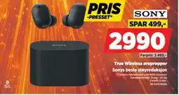 POWER Sony True Wireless ørepropper tilbud