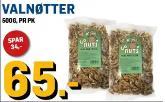 Price Lagerbutikk Go Nuts Valnøtter tilbud