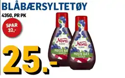 Price Lagerbutikk Nora blåbærsyltetøy tilbud