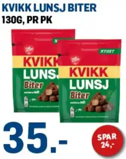 Price Lagerbutikk Kvikk lunsj biter tilbud