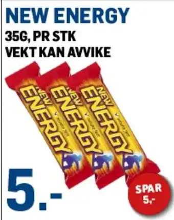 Price Lagerbutikk New Energy tilbud