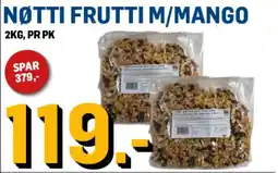 Price Lagerbutikk Nøtti Frutti M/Mango tilbud