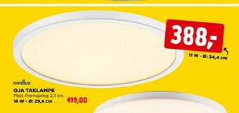 jem & fix Oja taklampe tilbud