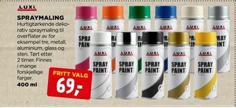 jem & fix Spraymaling tilbud