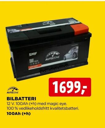 jem & fix Bilbatteri tilbud