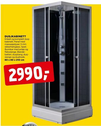 jem & fix Dusjkabinett tilbud