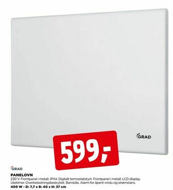 jem & fix Panelovn tilbud