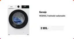 Skousen Gorenje WES84AS, Frontmatet vaskemaskin tilbud