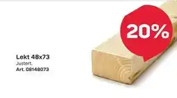 Byggmax Lekt 48x73 tilbud