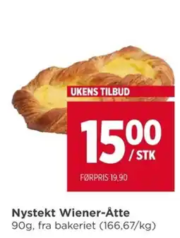 Meny Nystekt Wiener-Åtte tilbud