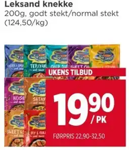Meny Leksand knekke tilbud