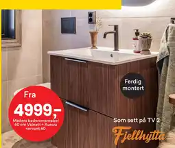 Right Price Tiles Fjellhytta Madera baderomsmøbel tilbud
