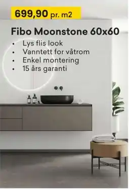 Right Price Tiles Fibo Moonstone 60x60 tilbud