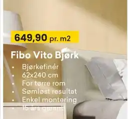 Right Price Tiles Fibo Vito Bjørk tilbud