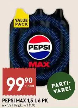 Coop Mega Pepsi Max tilbud
