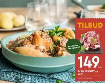 Coop Mega Fårikålkjøtt av lam tilbud