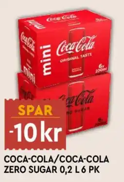 Coop Mega Coca-Cola/Coca-Cola Zero Sugar tilbud