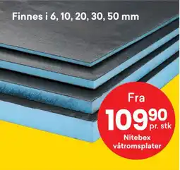 Right Price Tiles Nitebex våtromsplatser tilbud