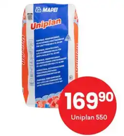 Right Price Tiles Mapei Uniplan 550 tilbud