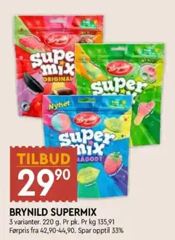 Coop Mega Brynild supermix tilbud