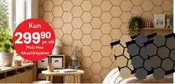 Right Price Tiles Holz Hex Akustikkpanel tilbud