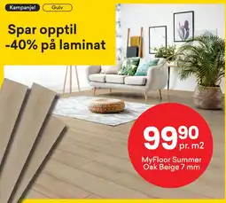Right Price Tiles MyFloor Summer Oak Beige tilbud