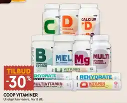 Coop Mega Coop vitaminer tilbud