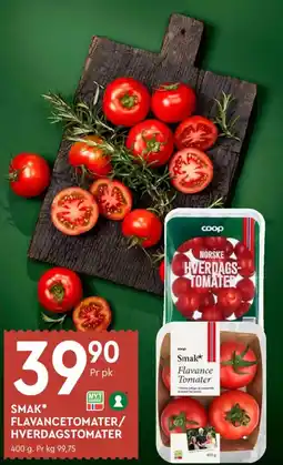 Coop Mega Smak Flavancetomater/Hverdagstomater tilbud