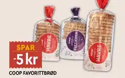 Coop Mega Coop favorittbrød tilbud