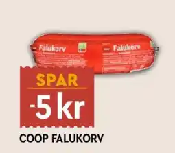 Coop Mega Coop Falukorv tilbud