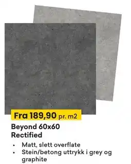 Right Price Tiles Beyond 60x60 Rectified tilbud